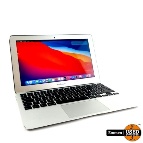Apple Macbook Air 2014, i5-4260U, 4GB DDR3, 128GB SSD, Baterij Onderhoud Nodig  | Incl. Garantie