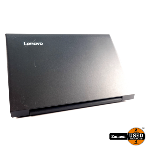 Lenovo V110-151AP Laptop, Celeron N3350, 4GB DDR3, 128GB SSD Black/Zwart | Incl. Lader