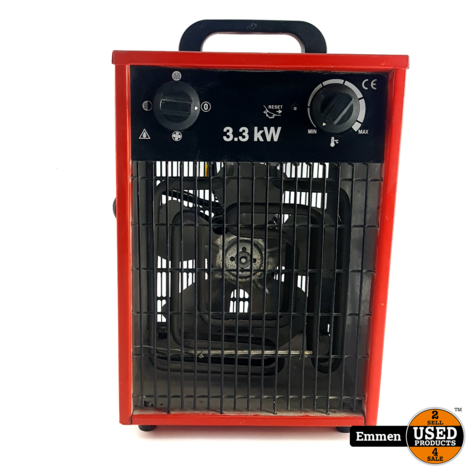 Eurom C1530 Elektrische Kachel, 3300 Watt, Rood/Red | Incl. Garantie