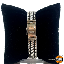Buddha To Buddha Armband Edwin XS, Zilver, 925, 21cm Incl. Slotje | In Nette Staat