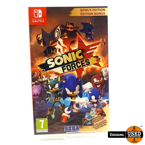 Nintendo Switch Game:  Sonic Forces Bonus Edition