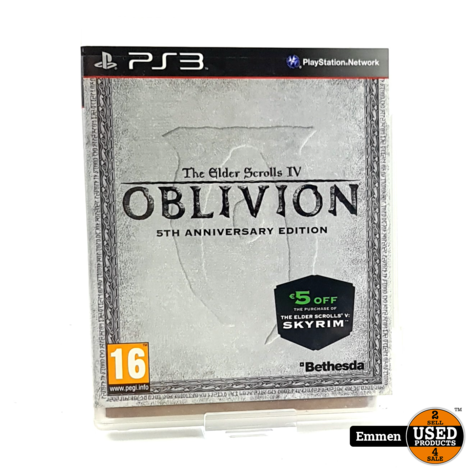 Playstation 3 Game: Elder Scrolls IV: Oblivion [5th Anniversary Edition]