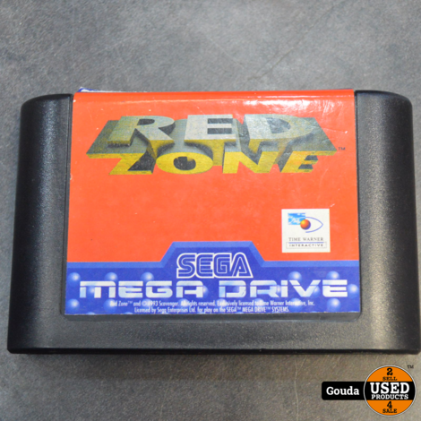 Sega mega drive game Red zone