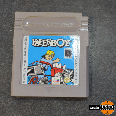 Gameboy game Paperboy