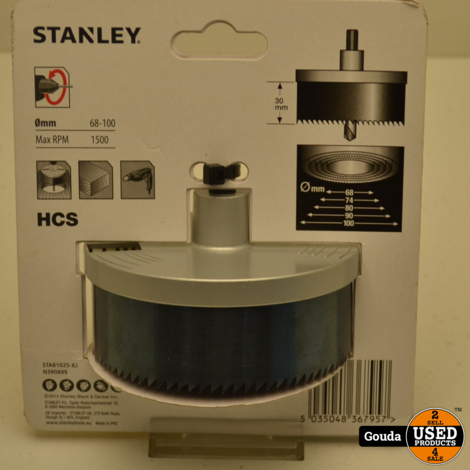 Stanley STA81025 HCS Gaten Zagenset 68 - 100 mm NIEUW in verpakking