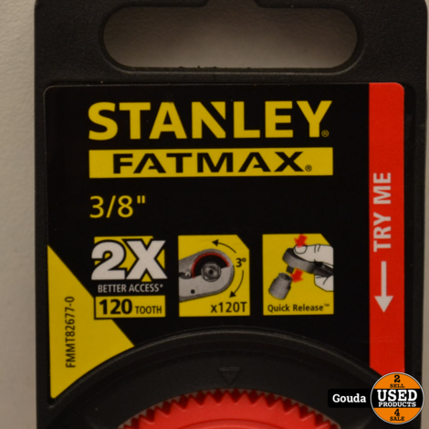 Stanley Fatmax FMMT82677-0  RATEL 3/8" 120 tanden Nieuw