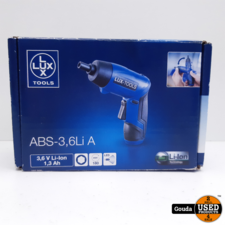 Lux Tools ABS-3,6 Li Schroefmachine NIEUW in doos