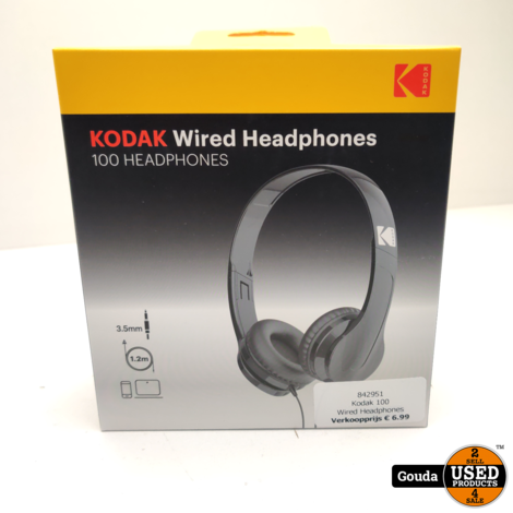 Kodak 100 Wired Headphones