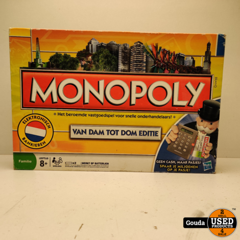 Monopoly van dam tot dam editie