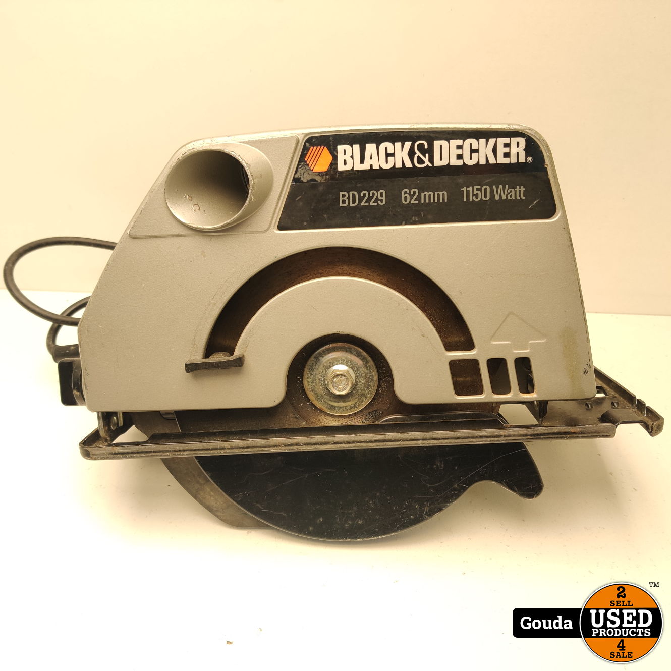 Hoopvol vervorming douche Black en Decker BD229 62MM Cirkelzaag - Used Products Gouda