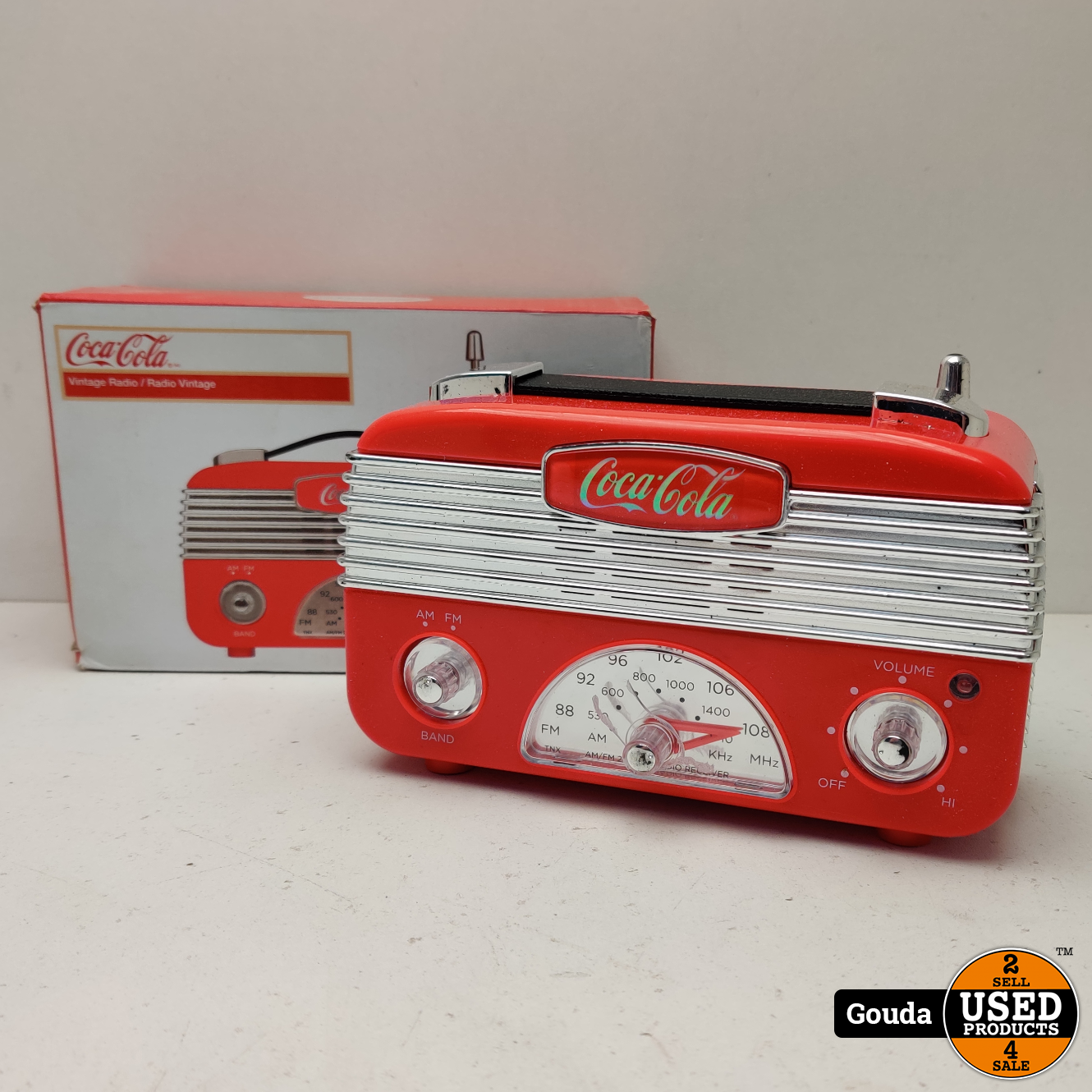 Kreta baas Moderniseren CocaCola vintage radio - Used Products Gouda