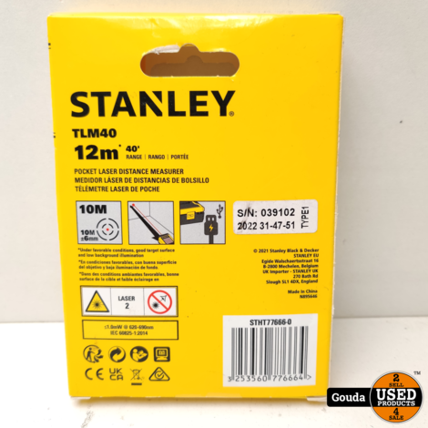 Stanley TLM40 Pocket laser nieuw