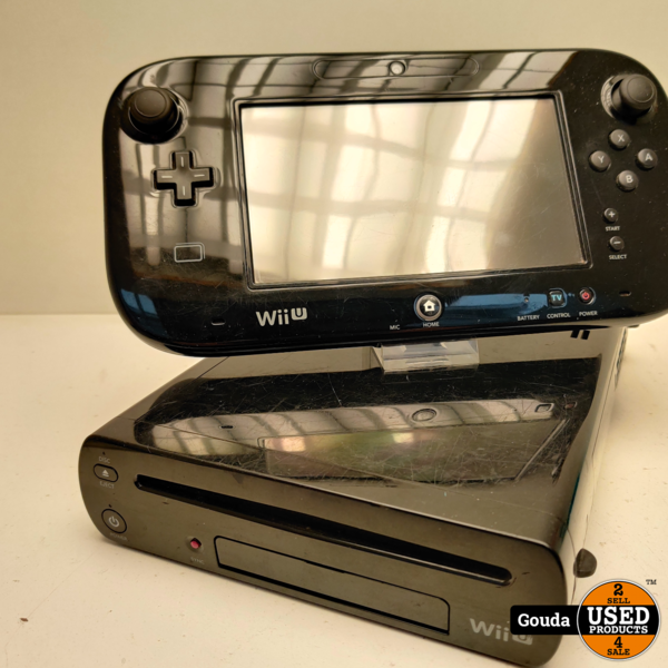 credit Lotsbestemming ochtendgloren Nintendo Wii U 32GB Zwart - Used Products Gouda