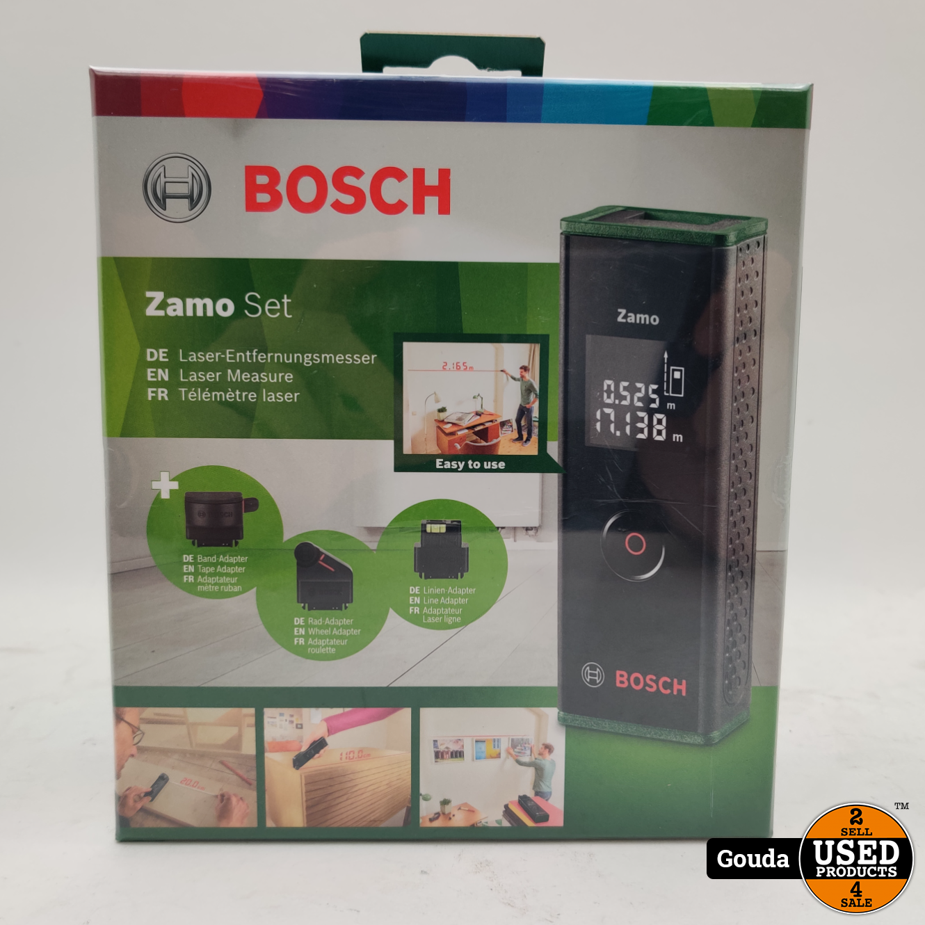 Télémètre laser Bosch Zamo - Set