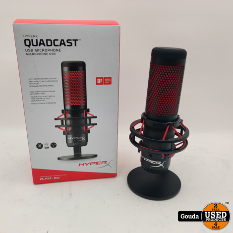 HyperX QuadCast - Streaming Microfoon