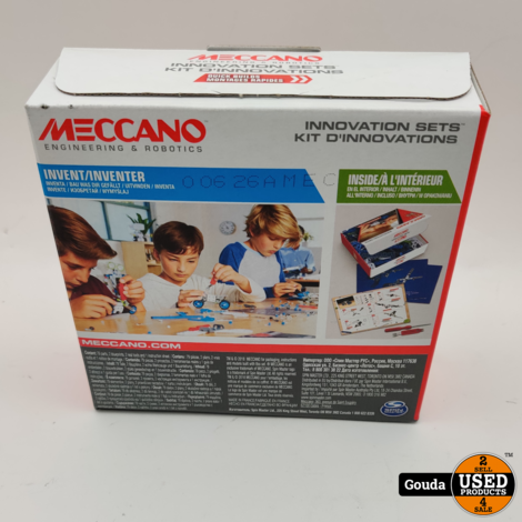 Meccano innovation sets steam 15x15cm