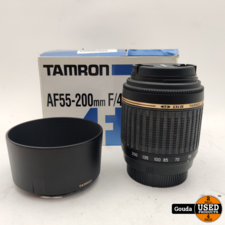 Tamron DI2 AF 55-200mm F/4-5.6 LD Macro in doos Nikon