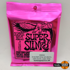 Ernie Ball string set electric, nickel wound, super slinky, 009-011-016-024-032-042