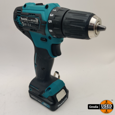 Makita Max boor-/schroefmachine DF333DSAJ 12V in Mbox incl lader en 2xaccu