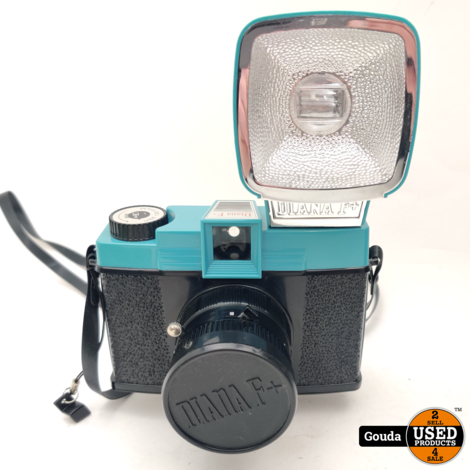 Lomography Diana F+ Camera &amp; Flash zeer compleet