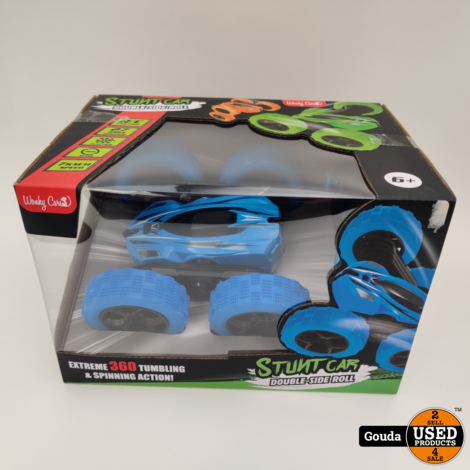 RC Stunt Car Double Roll Blauw || Nieuw in doos