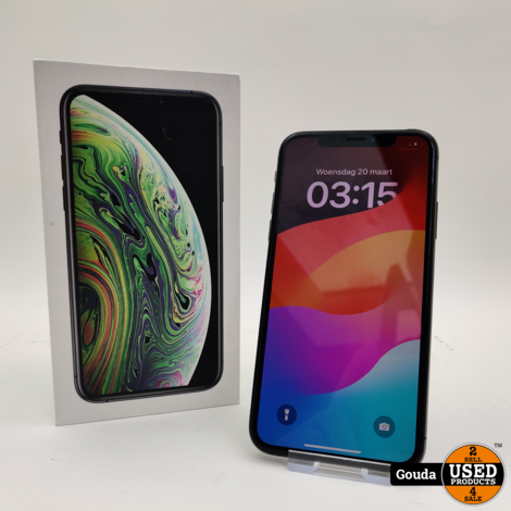 Iphone XS 64GB (nieuwe accu) in doos