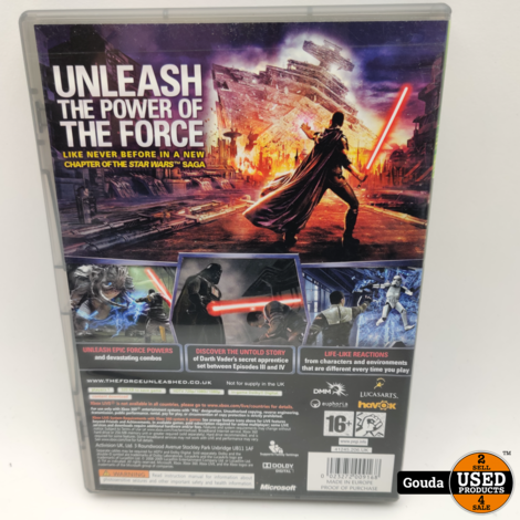 Star Wars The Force Unleashed Xbox 360