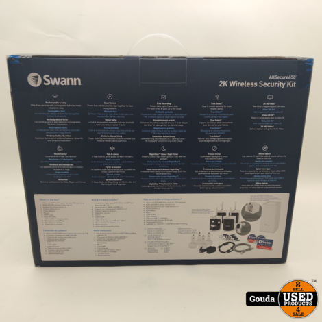 Swann Allsecure 650 2K draadloze beveiligings camera's || NIEUW