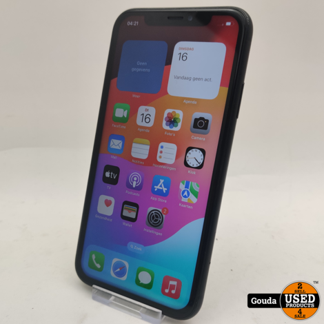 Apple iPhone XR 64GB 100% zwart