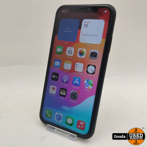 Apple iPhone XR 64GB 100% zwart