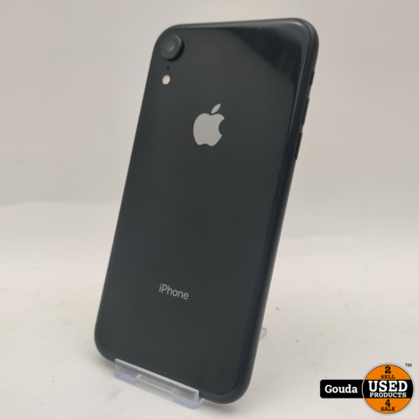 Apple iPhone XR 64GB 100% zwart