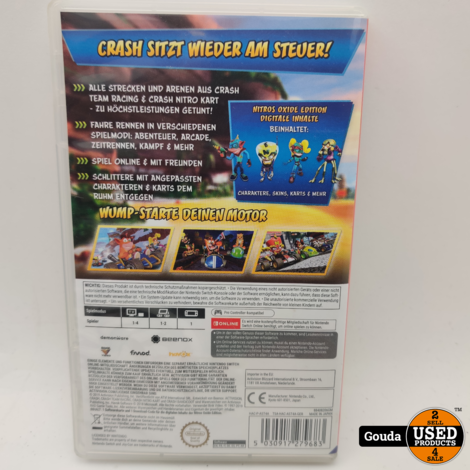 Switch Crash Team Racing Nitro-Fueled - Nitros Oxide Edition