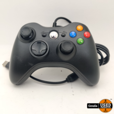 Xbox 360 & PC Controller Wired Zwart