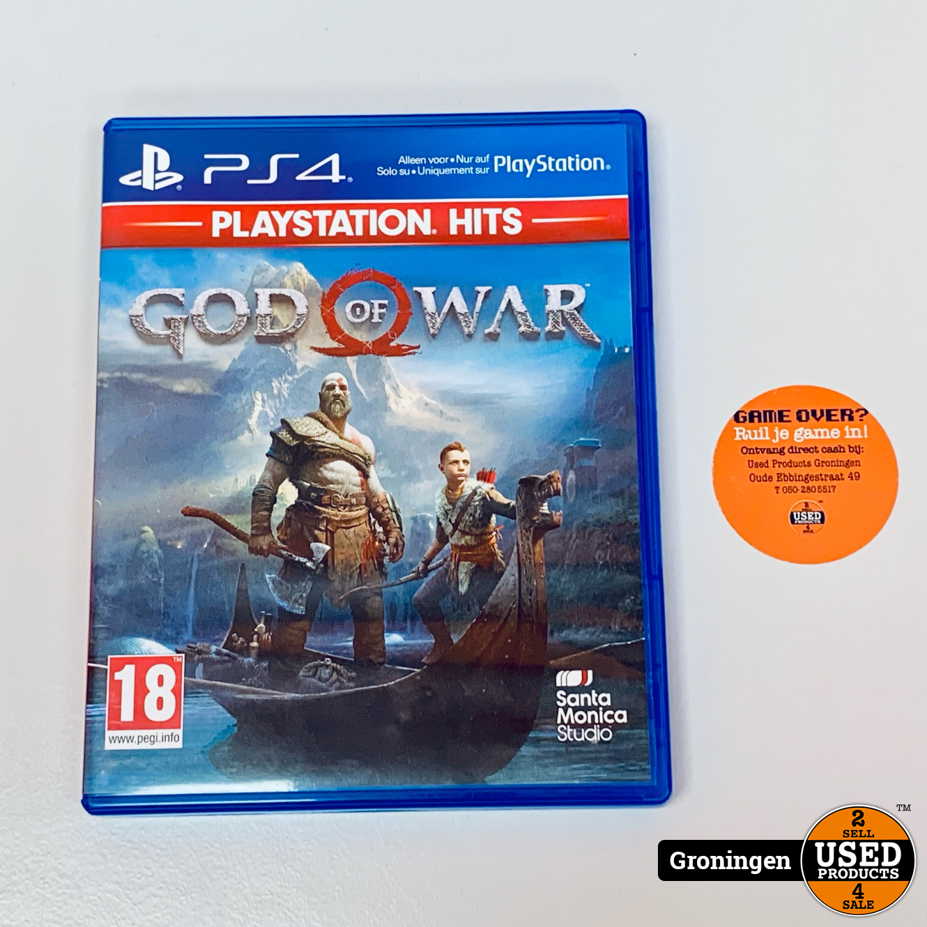 Vochtigheid Grazen huiswerk maken Sony PS4 [PS4] God of War - PlayStation Hits - Used Products Groningen