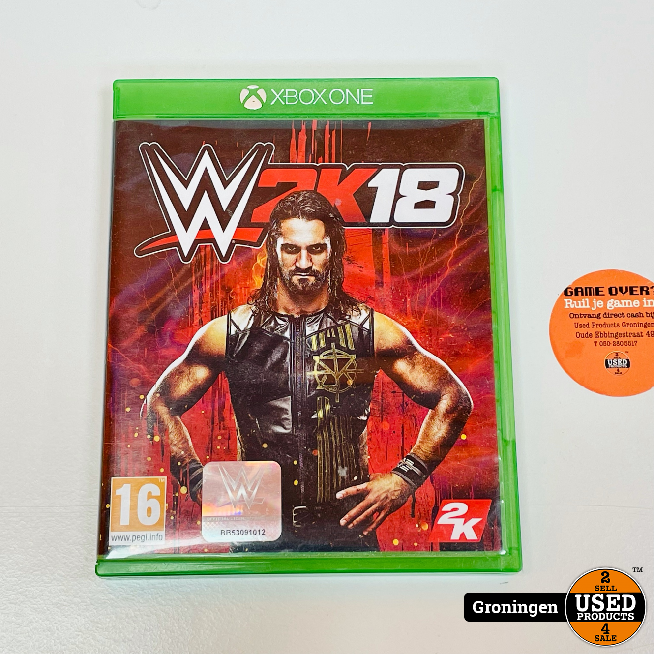 toespraak huren serveerster Microsoft Xbox One [Xbox One] WWE 2K18 - Used Products Groningen