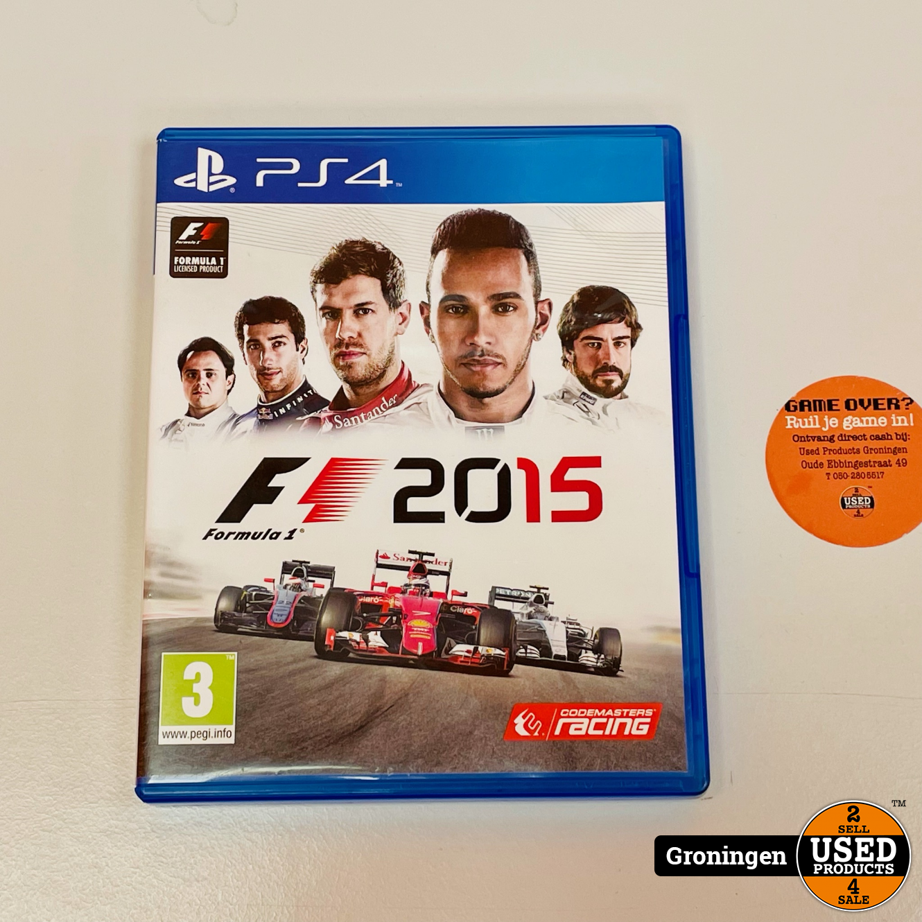 middernacht Geniet optellen Sony PS4 [PS4] Formula 1 / F1 2015 - Used Products Groningen