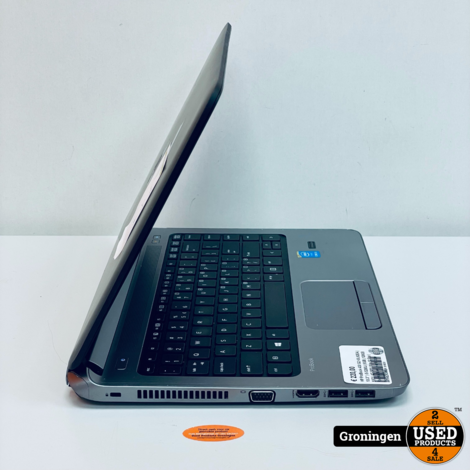 HP ProBook 430 G2 K9J62EA | 13.3'' | i5-5200U | 8GB | 120GB SSD | 4G-SIM | Win 10 Pro | Rechter bovenkant kapje beschadigd