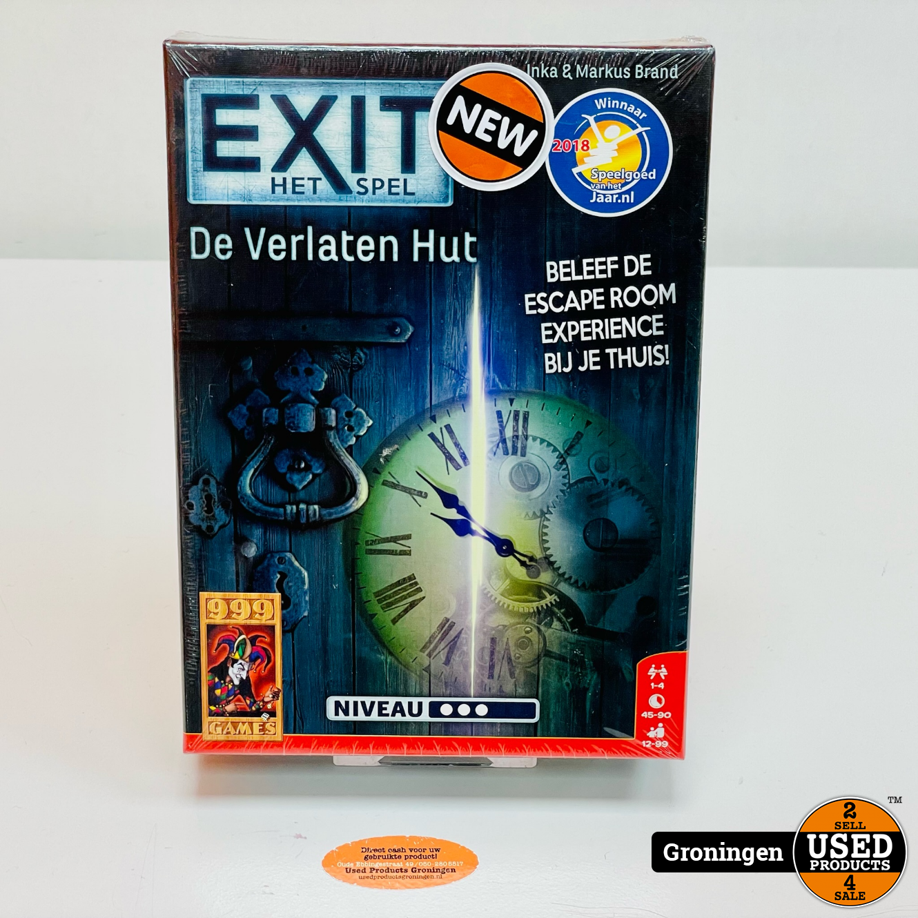 999 Games EXIT De Verlaten Hut - - NIEUW! - Used Products Groningen