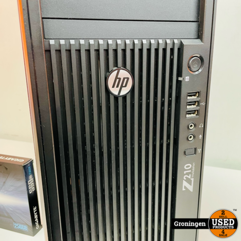 HP Workstation Z210 (KK795ET) Workstation PC | Intel Core i5-2400 Quadcore | 16GB RAM | 256GB SSD + 160GB HDD | Quadro NVS 310 | W10 Pro