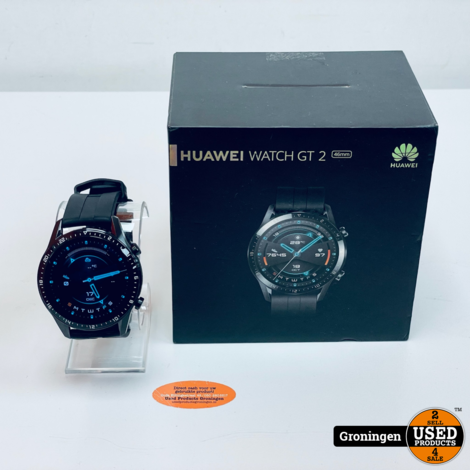 Huawei Watch GT 2 Smartwatch 46mm Sport Matte Black | incl. laadkabel en doos