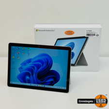 Microsoft Surface Go 3 - 4GB/64GB Platinum - Win 11 | NIEUWSTAAT! incl. nota (22-02-22)