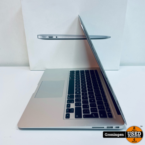 Apple MacBook Air 13.3'' 2017 Gewrapt | NETTE STAAT! | Core i5 | 8GB | 128GB SSD | macOS Monterey | COMPLEET IN DOOS