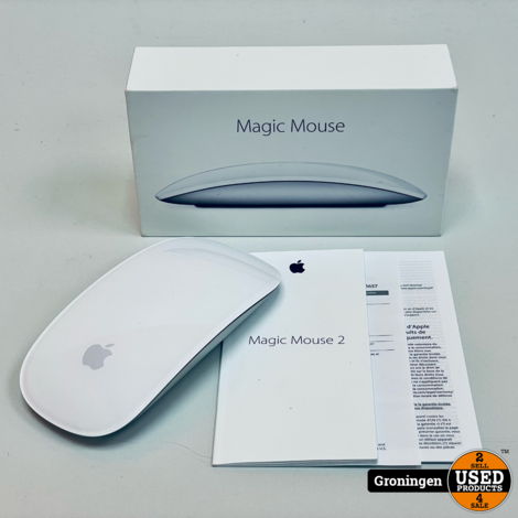 Apple Magic Mouse 2 Zilver | Bluetooth Muis met Multi-Touch A1657 | incl. boekjes en doos