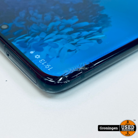 Samsung Galaxy S20+ 5G 128GB G986 Cosmic Black | Beschadigd | Android 12