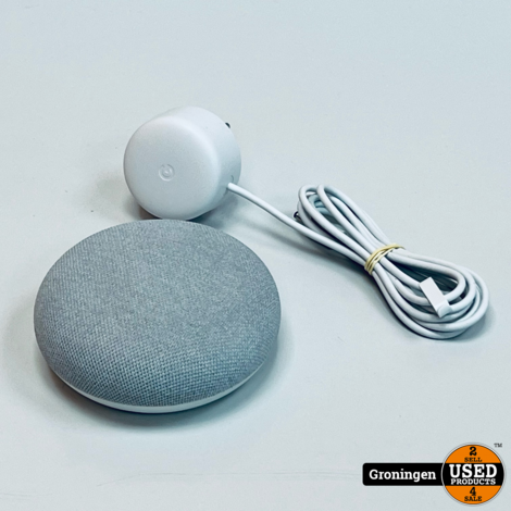 Google Nest Mini 2nd Gen Charcoal White | incl. adapter