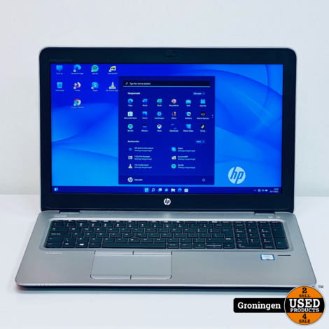 HP Elitebook 850 G3 NETTE STAAT! | 15.6'' FHD | Core i5 | 8GB | 256GB NVMe SSD | FingerPrint | W11 Pro