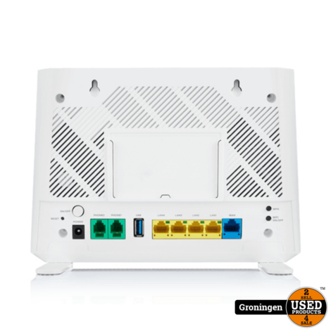 Zyxel EX3301-T0 draadloze router Gigabit Ethernet Dual-band (2.4 GHz / 5 GHz) Wit