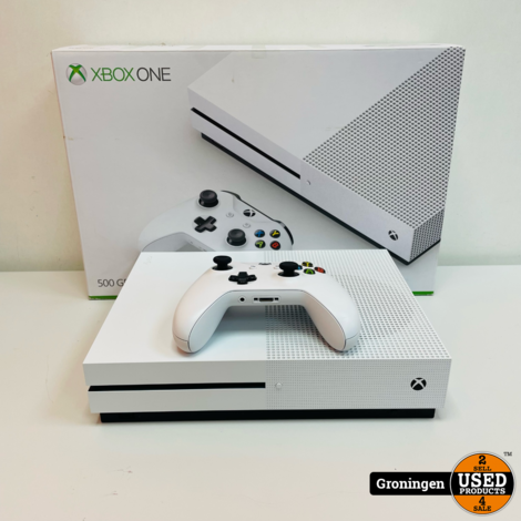 Microsoft Xbox One S 500GB | COMPLEET IN DOOS + Logitech g432 Headset