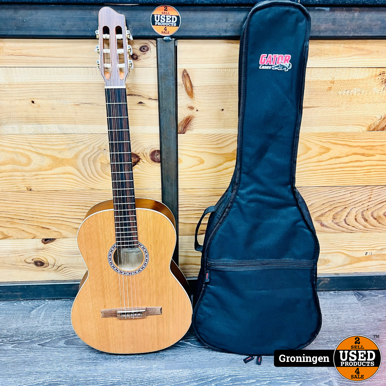 twaalf erectie Omzet Godin Etude Klassieke gitaar | incl. Gator Cases gevoerde gitaartas - Used  Products Groningen