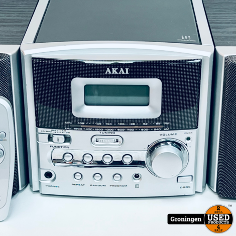AKAI QXA6610 - Micro HiFi Set met CD en radio | incl. AB